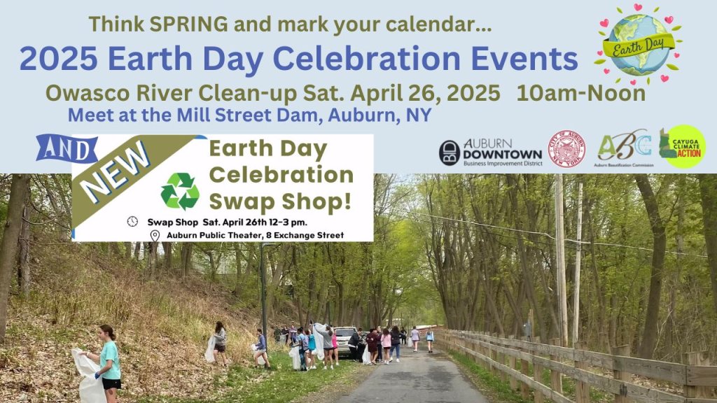 Earth Month in Cayuga County 2025