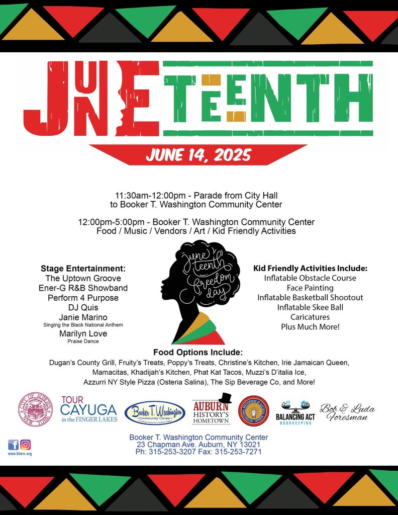 Juneteenth in Cayuga County: Walk in the Footsteps of a Freedom Fighter Juneteenth in Cayuga County: Walk in the Footsteps of a Freedom Fighter