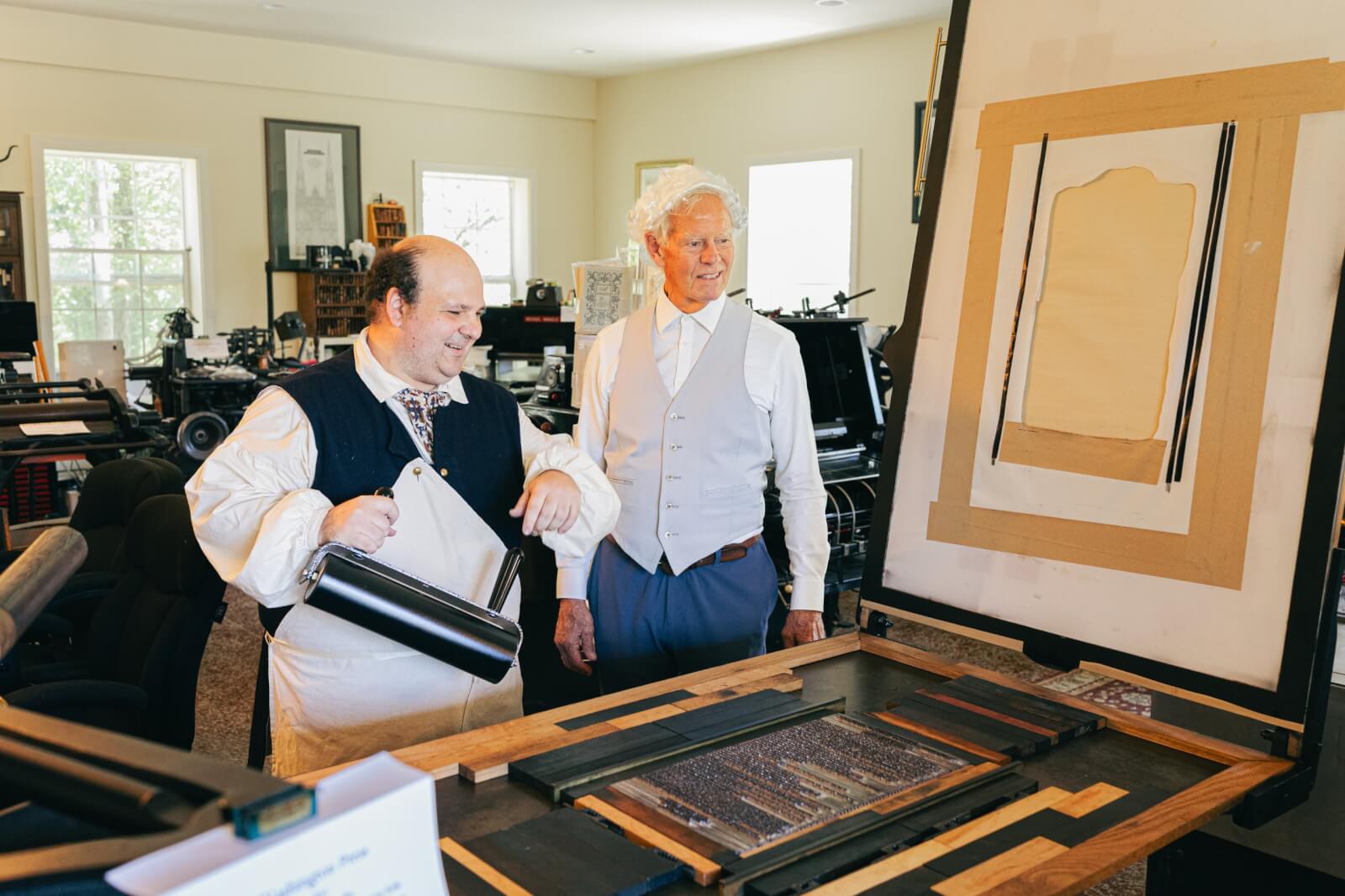 America 250 Event, the printing of the Declaration of Independence in Ledyard NY.