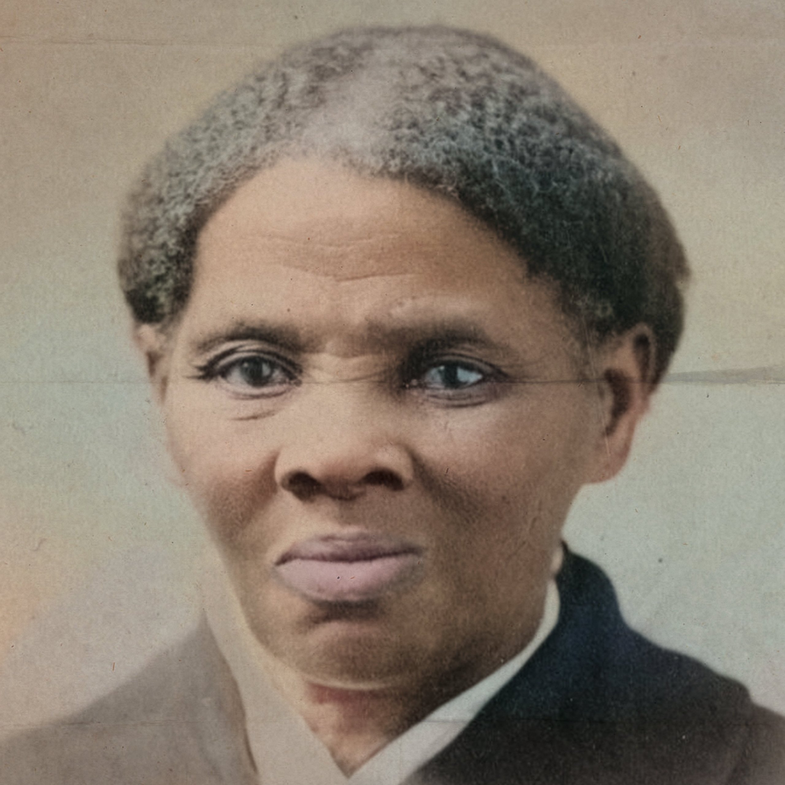 Harriet Tubman in color