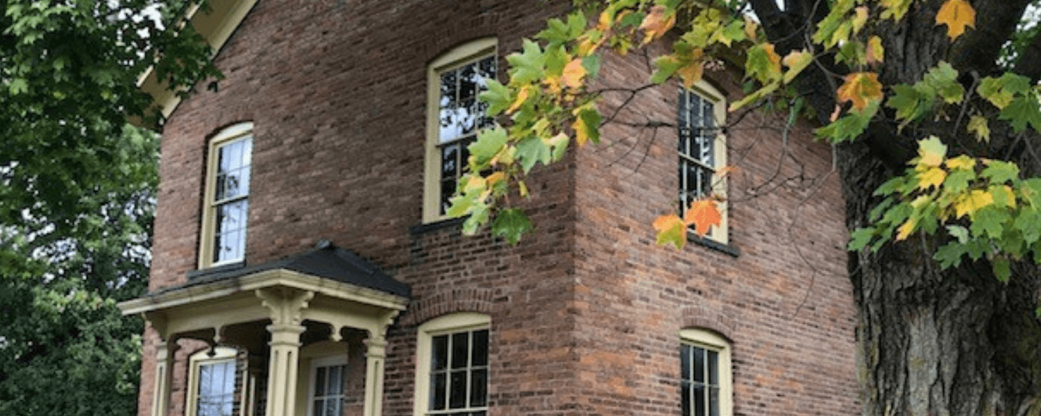 Underground Railroad: September's Observance Aims to Educate and Inspire Brick home of Harriet Tubman conductor on the Underground Railroad and Civil War Hero