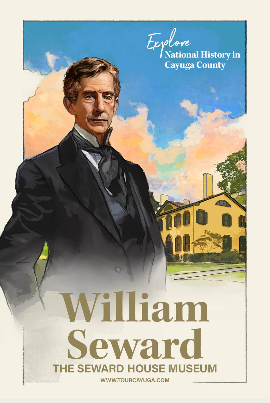 Plan Your Vacation: Experiences For Every Kind Of Traveler Illustration of William Seward