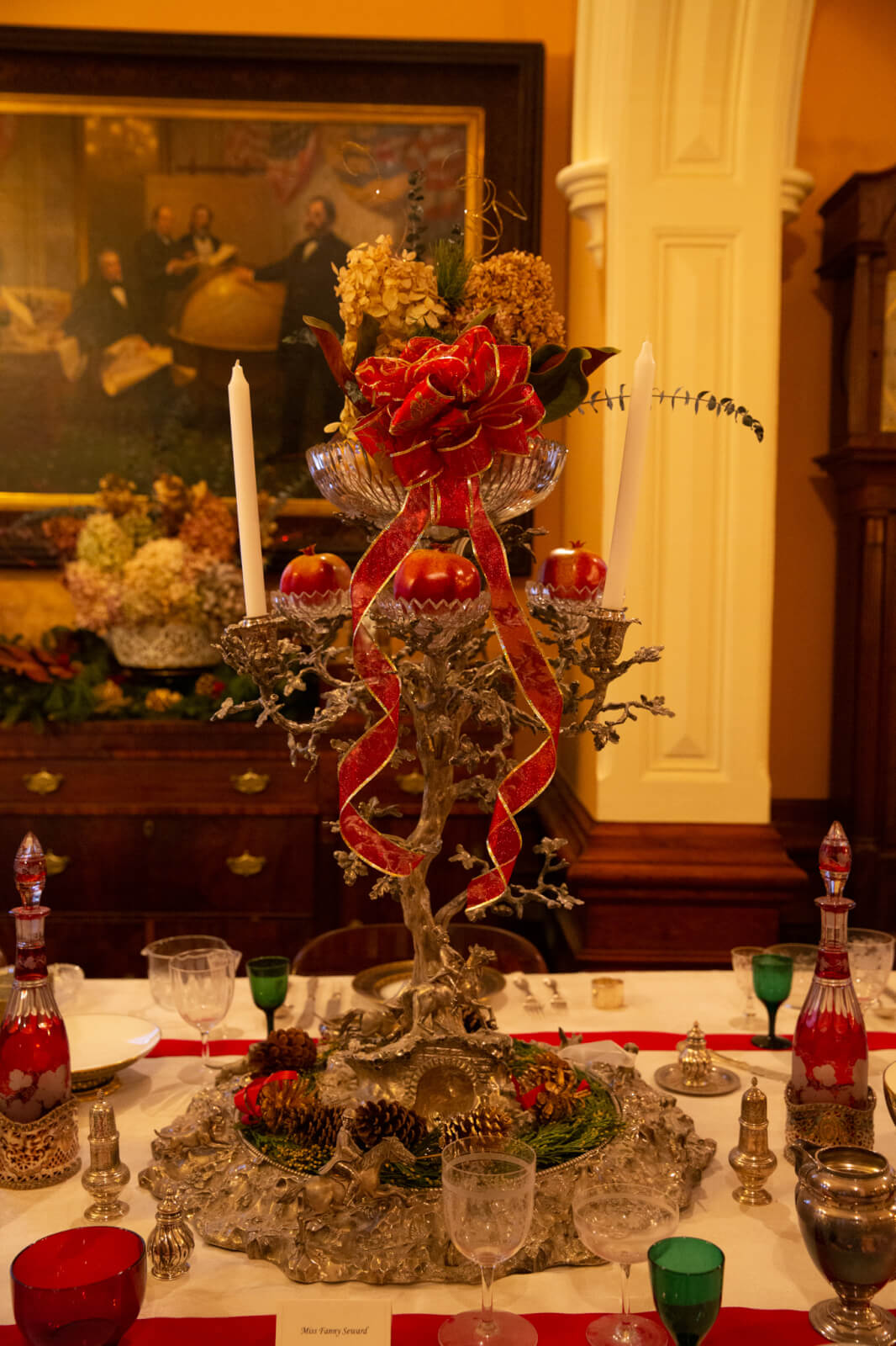 The Holiday Season is Upon Us! Seward House Museum decorated for the Christmas Season.