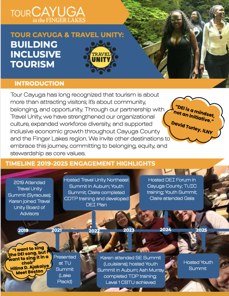 Driving Tourism Forward: Case Studies Driving Tourism Forward: Case Studies