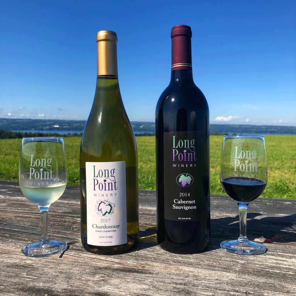 two bottles of wine