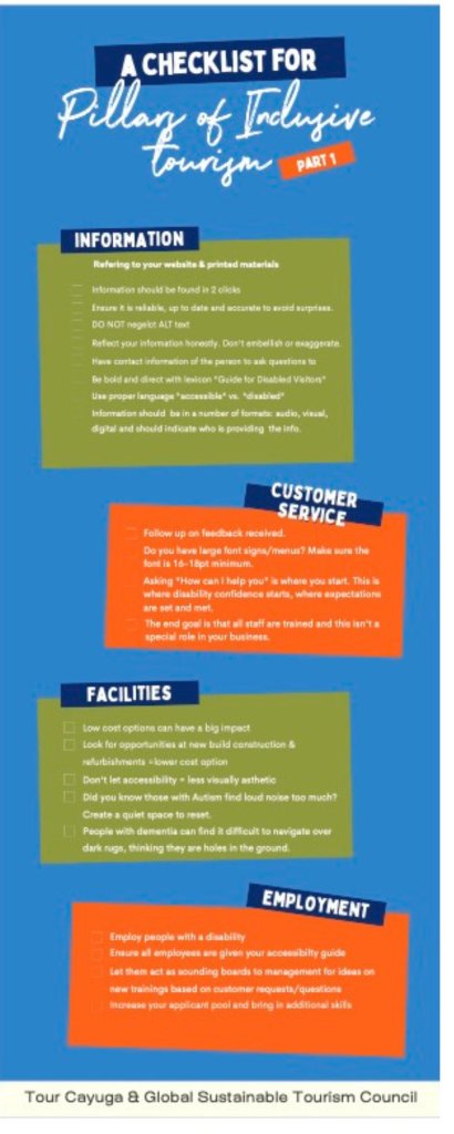 Pro-Tip The Pillars of Inclusive Tourism Infographic
