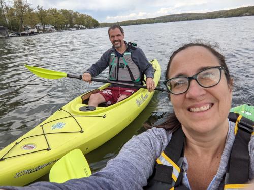 kayaking