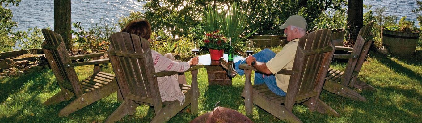 rest and relaxation  on Owasco Lake