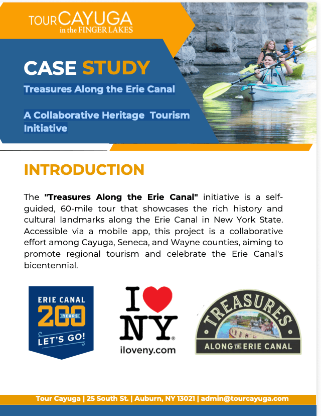 Driving Tourism Forward: Case Studies Driving Tourism Forward: Case Studies