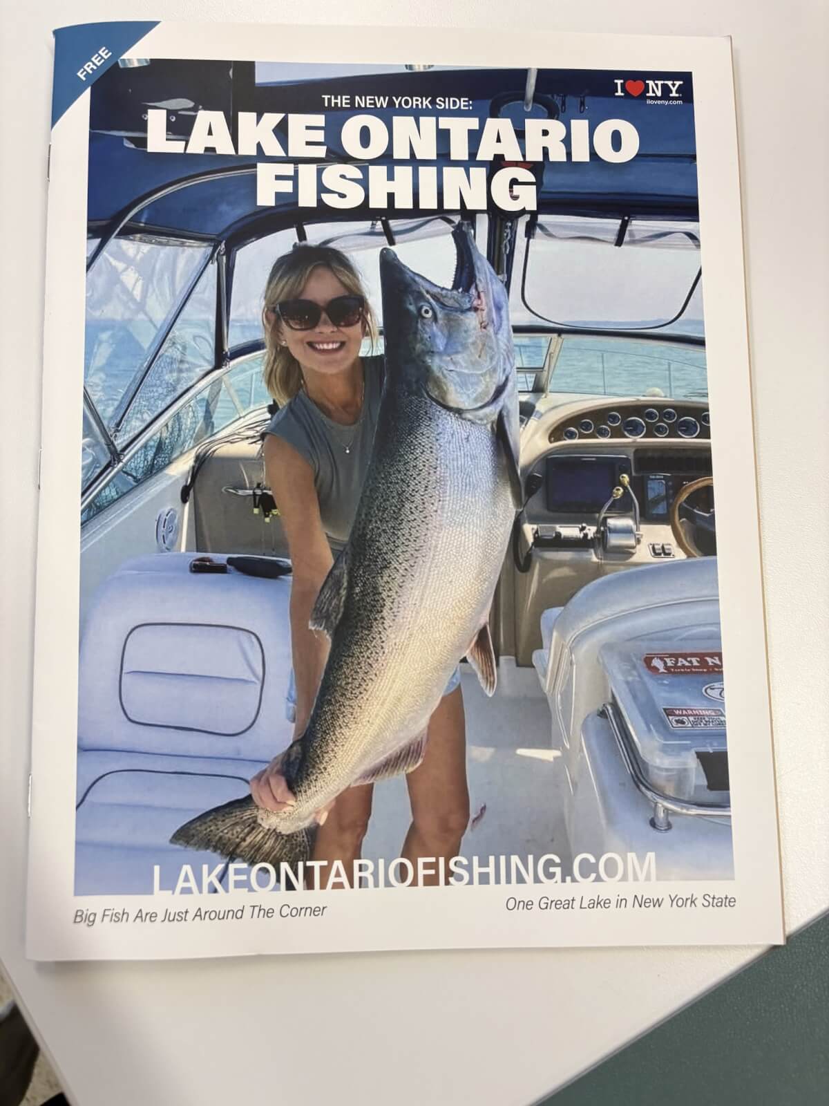 Fishing Lake Ontario in Cayuga County