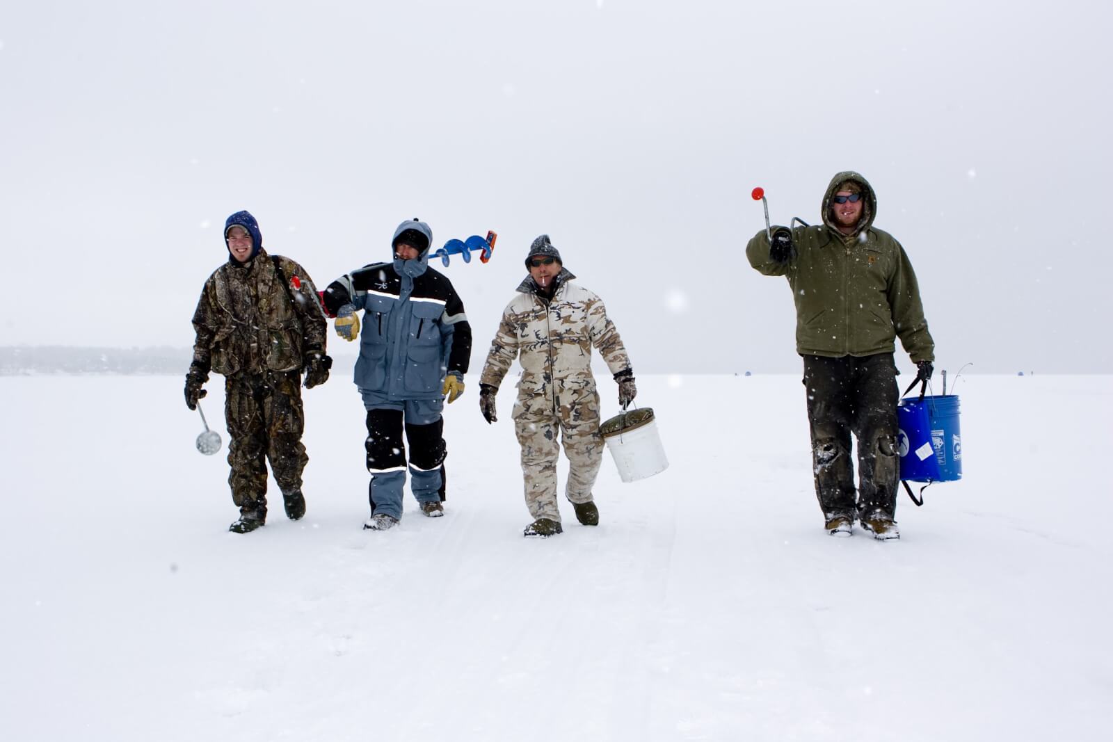 Wintertime is Ice Fishing Season in Cayuga County
